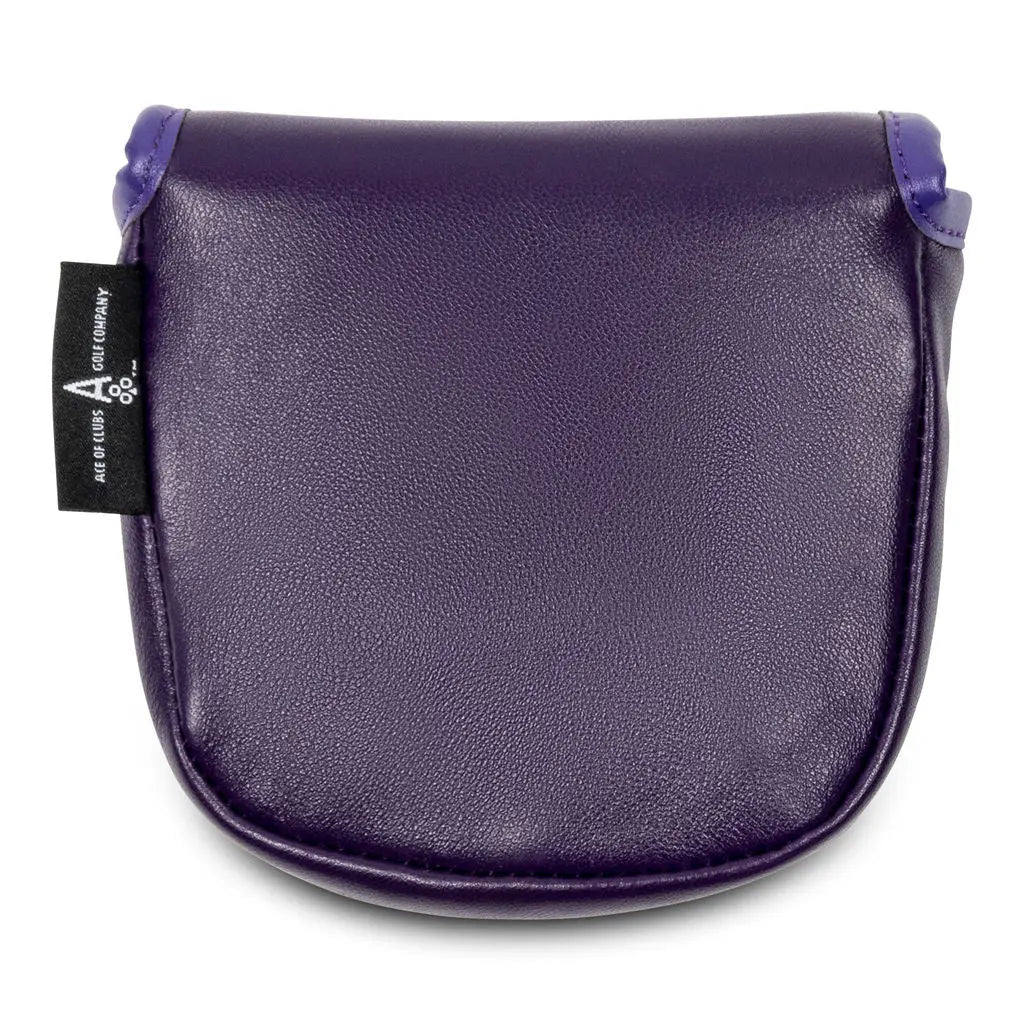 PLUM LEATHER MALLET HEADCOVER