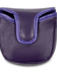 PLUM LEATHER MALLET HEADCOVER