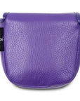 PURPLE LEATHER MALLET HEADCOVER