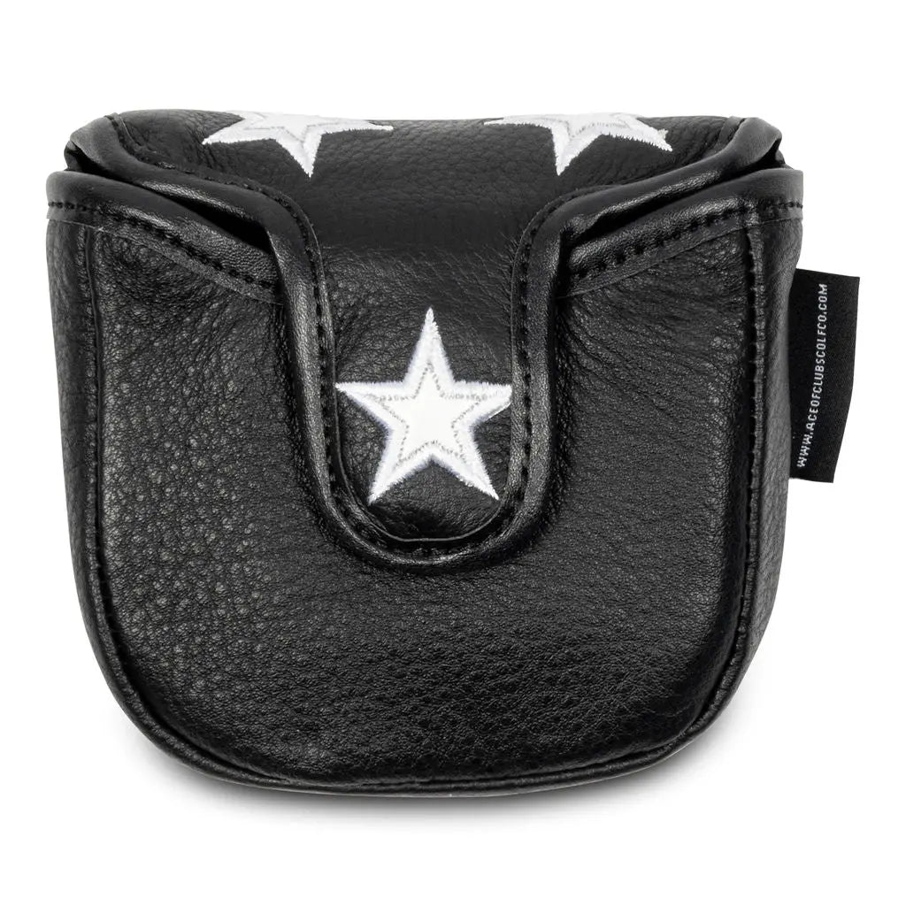 BLACK DANCING STARS MALLET HEADCOVER