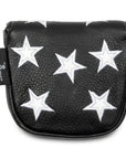 BLACK DANCING STARS MALLET HEADCOVER