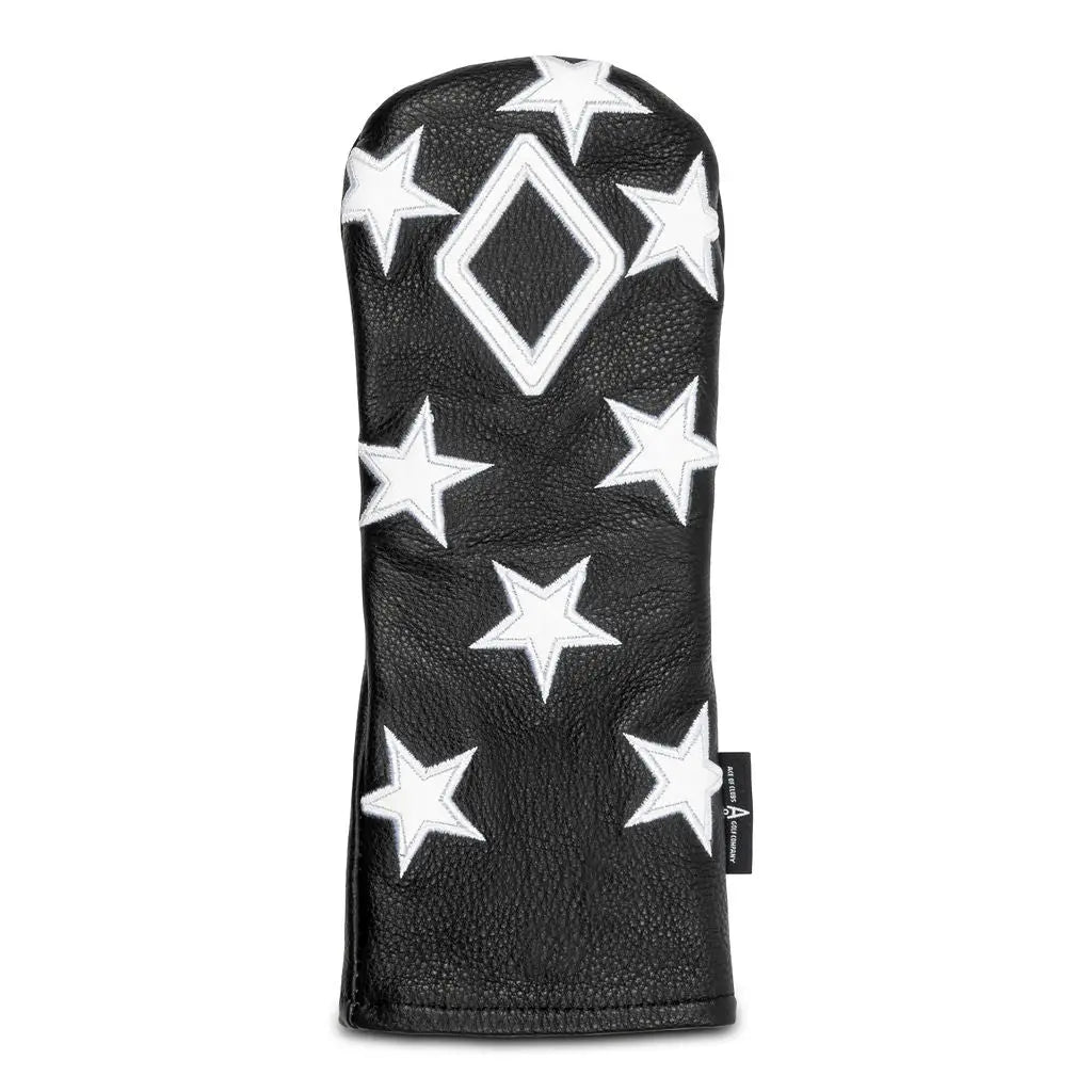BLACK DANCING STARS FW HEADCOVER Ace of Clubs Golf Co.