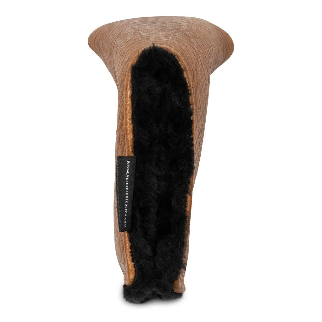 TAN BUFFALO PUTTER HEADCOVER