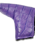 PURPLE ALLIGATOR PUTTER HEADCOVER
