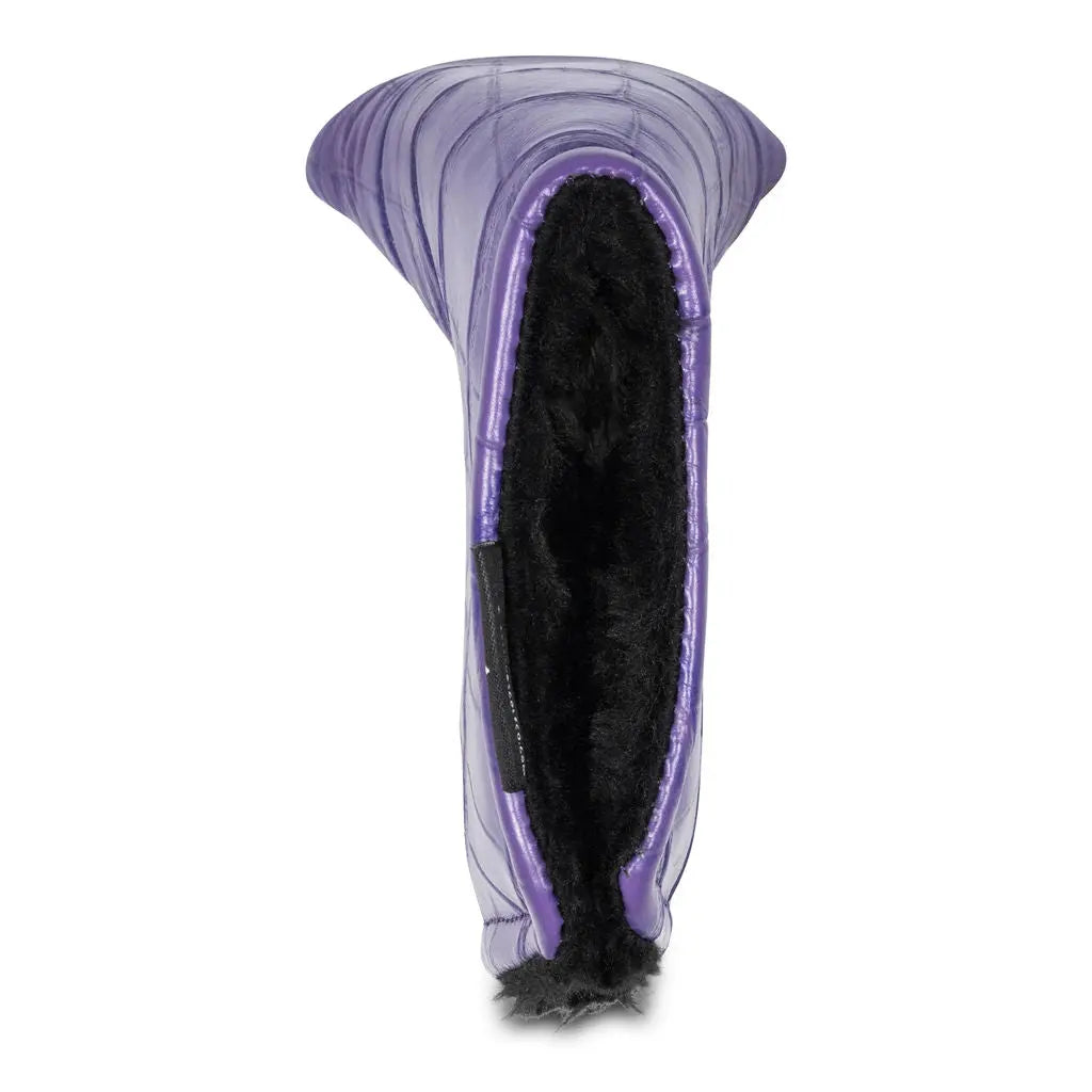 PURPLE ALLIGATOR PUTTER HEADCOVER