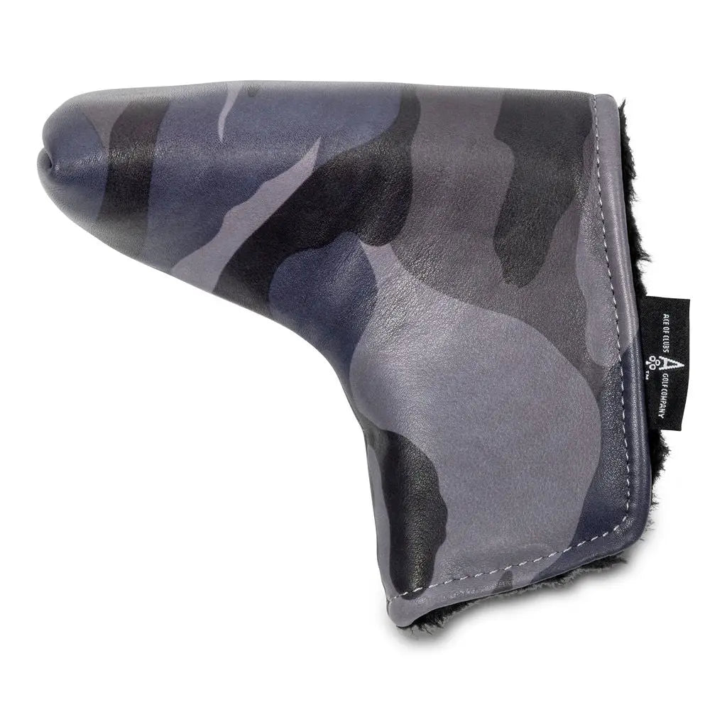 GRAY CAMO PUTTER HEADCOVER