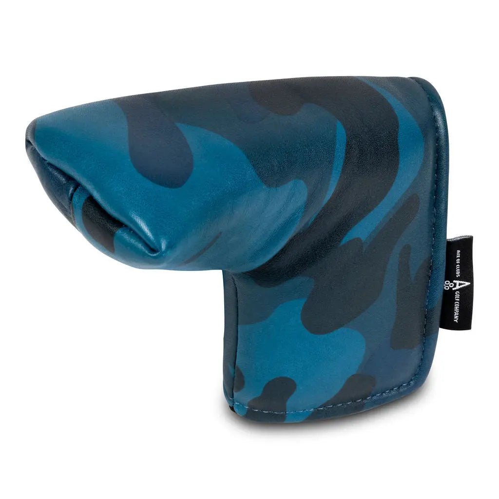 BLUE CAMO PUTTER HEADCOVER