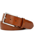 COGNAC CALFSKIN BELT