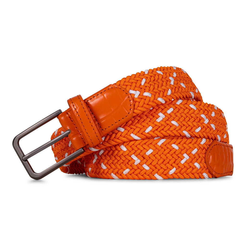 ORANGE GOLFKNIT BELT