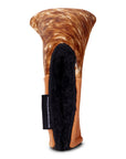 HAIRY COWHIDE LEATHER PUTTER HEADCOVER