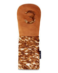 HAIRY COWHIDE LEATHER FW HEADCOVER