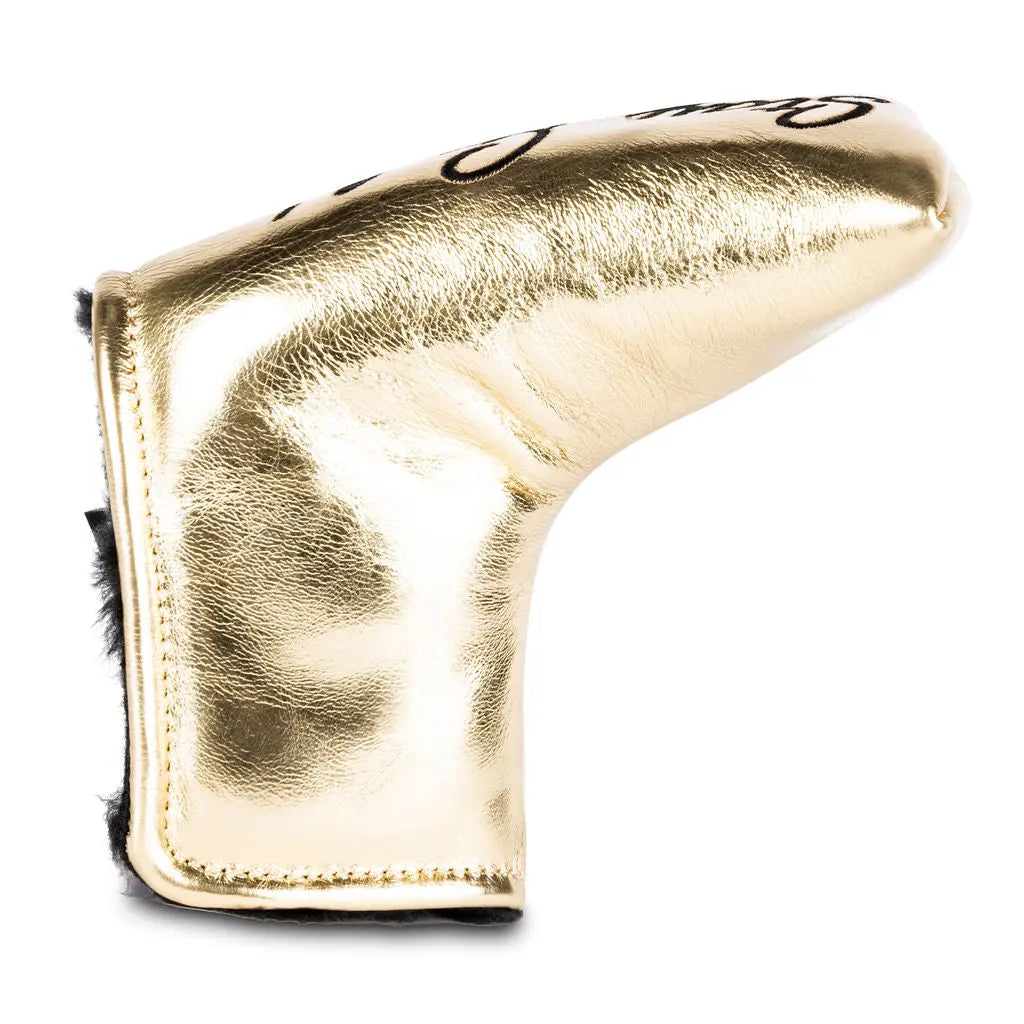 STAY GOLDEN PUTTER HEADCOVER Ace of Clubs Golf Co.