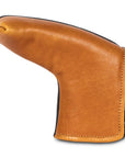 BASEBALL GLOVE & BLACK LEATHER PUTTER HEADCOVER