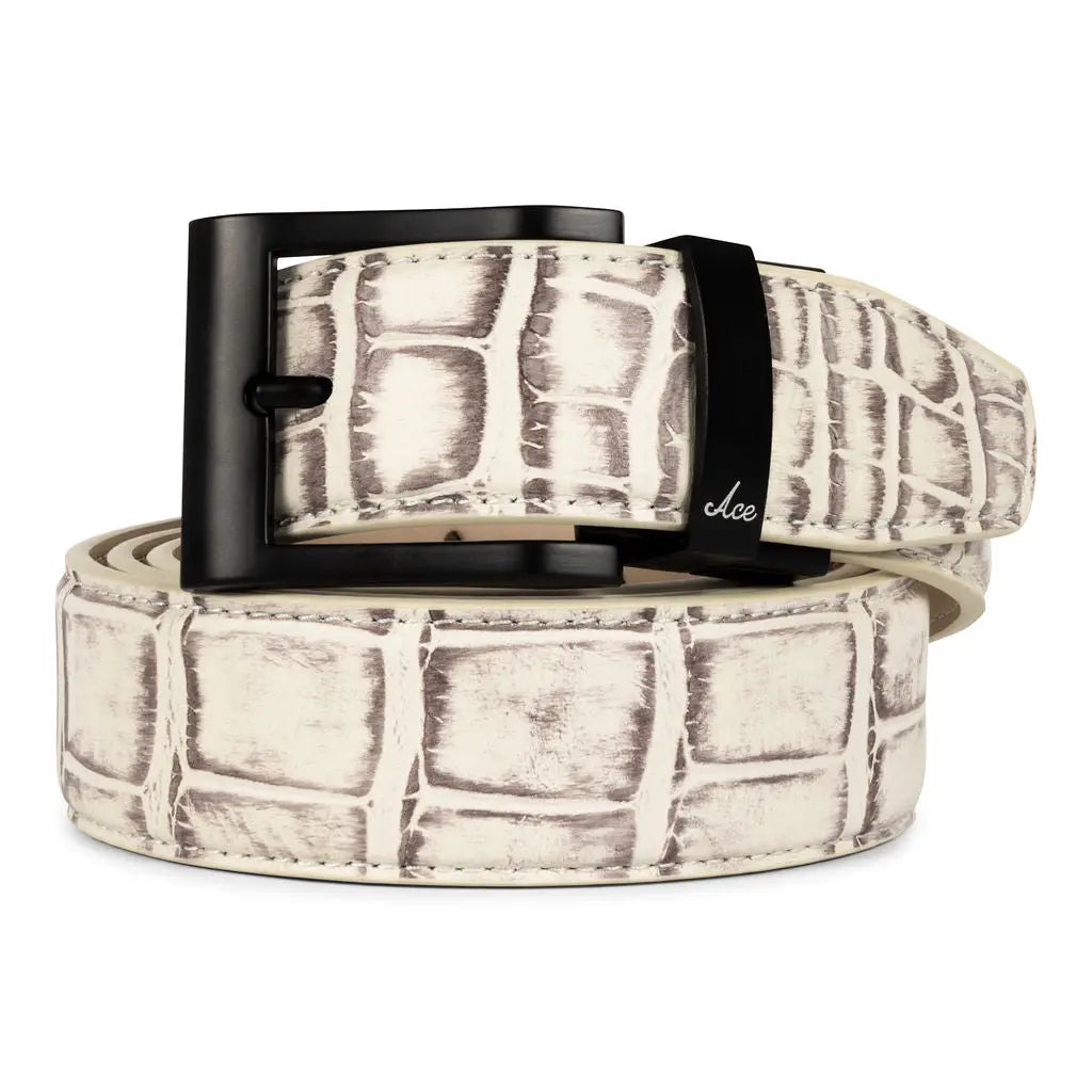 HIMALAYAN EMBOSSED ALLIGATOR BELT