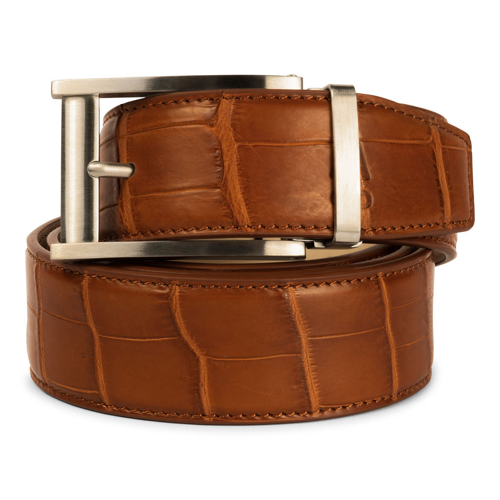 BOURBON ALLIGATOR BELT