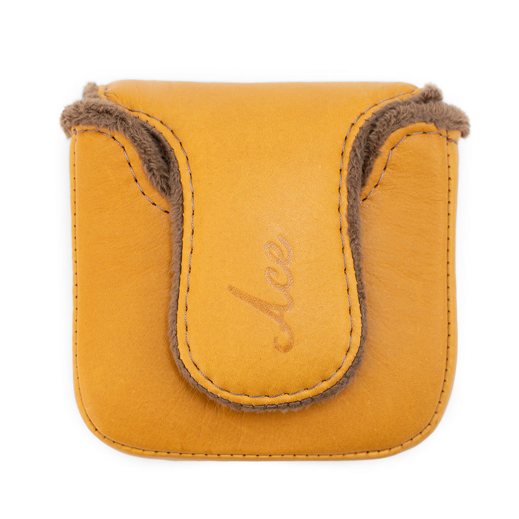 BASEBALL GLOVE LEATHER MALLET PUTTER HEADCOVER