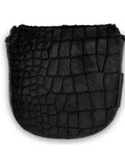 BLACK HAIRY ALLIGATOR XL CENTER-SHAFTED MALLET PUTTER HEADCOVER