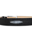 BLACK STINGRAY CUSTOM BELT