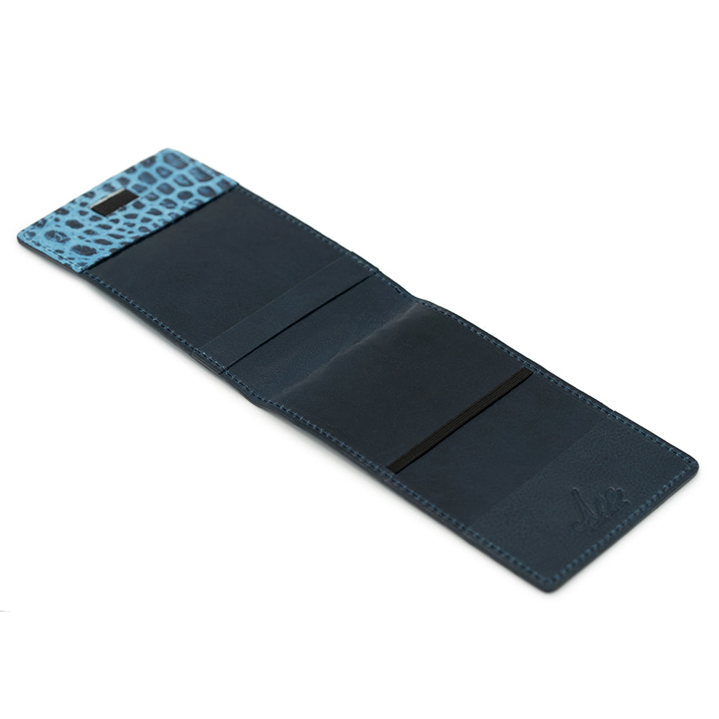 BLUE BUFFED ALLIGATOR SCORECARD HOLDER