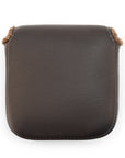 BROWN LEATHER CUSTOM MALLET PUTTER HEADCOVER