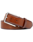 COGNAC CALFSKIN CUSTOM BELT