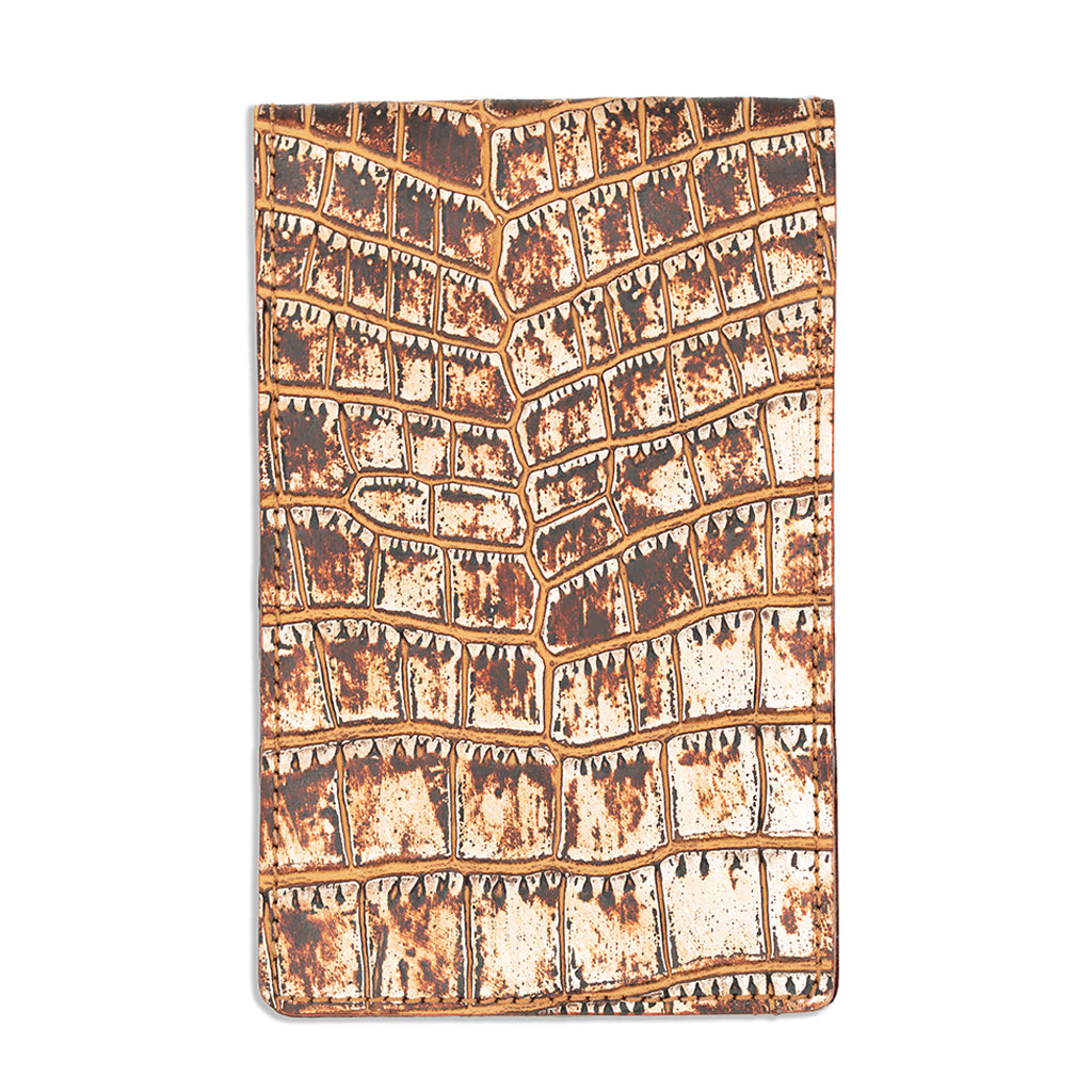 COPPER ALLIGATOR SCORECARD HOLDER