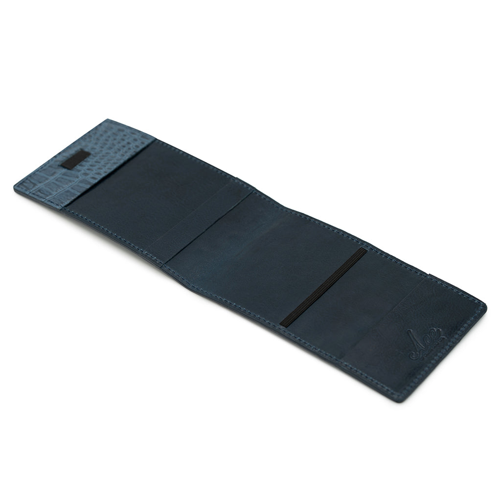 DENIM ALLIGATOR SCORECARD HOLDER