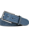 DENIM LIZARD CUSTOM BELT