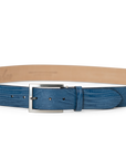 DENIM LIZARD BELT