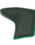 EMERALD LEATHER CUSTOM PUTTER HEADCOVER
