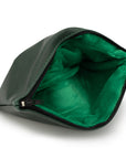 EMERALD LEATHER CUSTOM CASH BAG