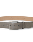 GREY CALFSKIN BELT