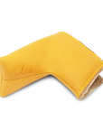 HONEY LEATHER CUSTOM PUTTER HEADCOVER