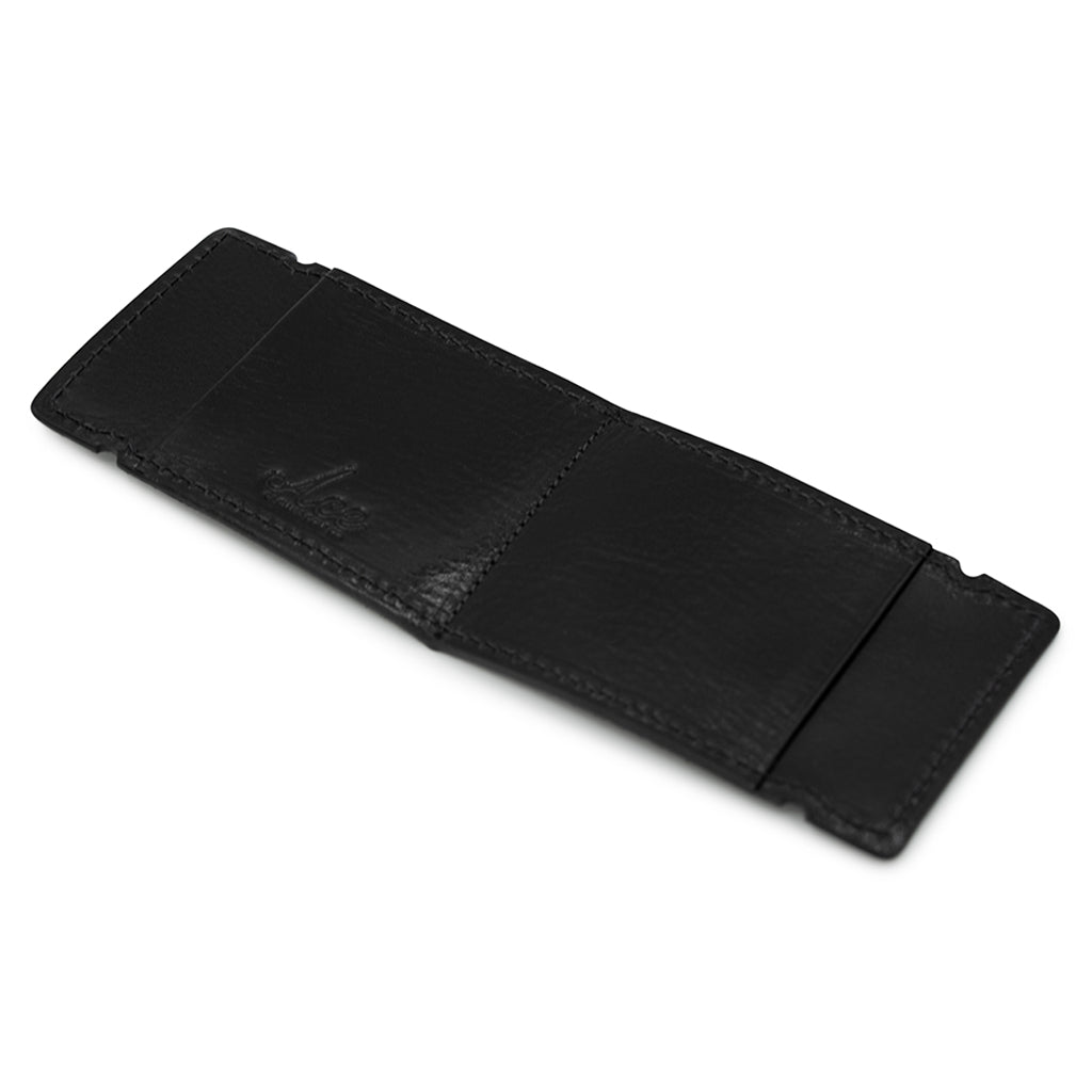 GREY HOUNDSTOOTH GENUINE LEATHER CASH COVER GOLF WALLET – Ace of