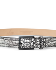 MARBLE ALLIGATOR BELT