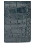 NAVY ALLIGATOR SCORECARD HOLDER