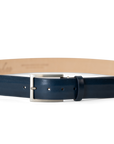 NAVY CALFSKIN CUSTOM BELT