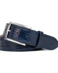 NAVY LIZARD BELT