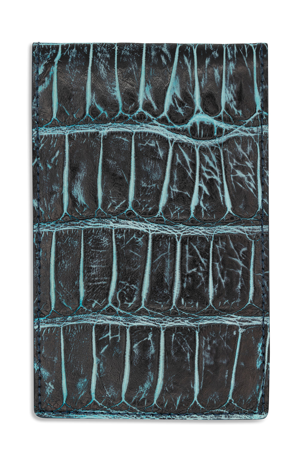 SAPPHIRE ALLIGATOR SCORECARD HOLDER