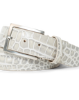 PEARL ALLIGATOR BELT
