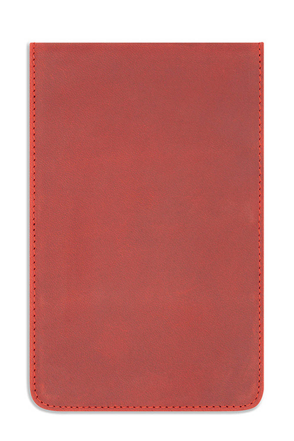 RED BASEBALL GLOVE LEATHER GOLF SCORECARD HOLDER