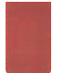 RED BASEBALL GLOVE LEATHER GOLF SCORECARD HOLDER