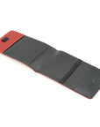 RED BASEBALL GLOVE LEATHER GOLF SCORECARD HOLDER