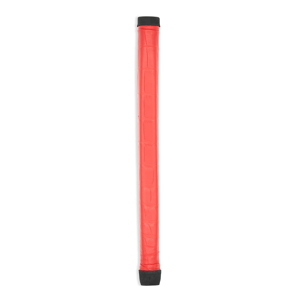 RED GENUINE ALLIGATOR LEATHER PUTTER GRIP | Ace of Clubs Golf Co