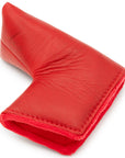 RUBY LEATHER CUSTOM PUTTER HEADCOVER