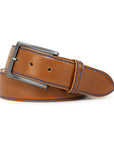 COGNAC CALFSKIN BELT