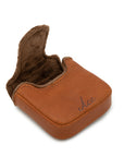 TOBACCO LEATHER CUSTOM MALLET PUTTER HEADCOVER