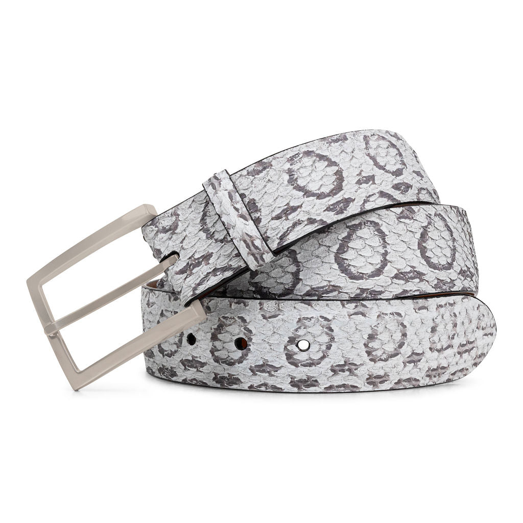 NATURAL VIPER SKIN GENUINE LEATHER GOLF BELT MADE IN USA – Ace