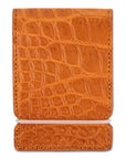 TAN ALLIGATOR CASH COVER - Premium Cash Cover from Ace of Clubs Golf Co. - Just $149.00! Shop now at Ace of Clubs Golf Company