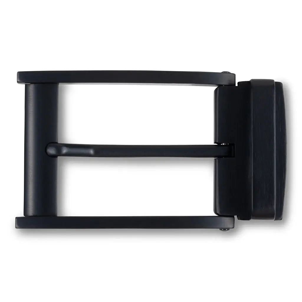BLACK STAINLESS STEEL BELT BUCKLE